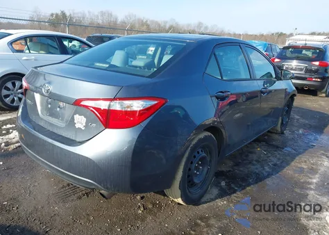 2015 Toyota Corolla Le from USA, damaged, VIN 2T1BURHE3FC441394